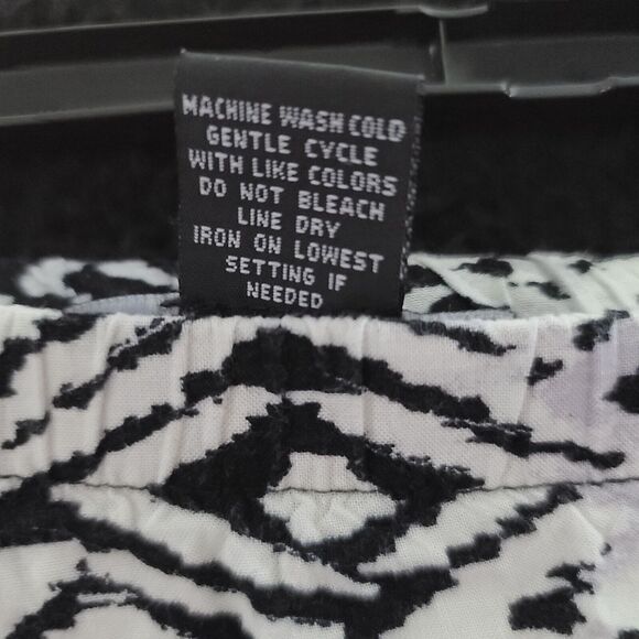 Notations Petite Womens Skirt Multicolor Size PXL 100% Rayon A-Line - Picture 6 of 12